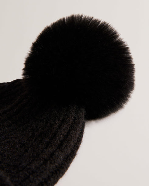 EMILYYA-Hats-Knitted bobble Hat- Ted Baker Romania